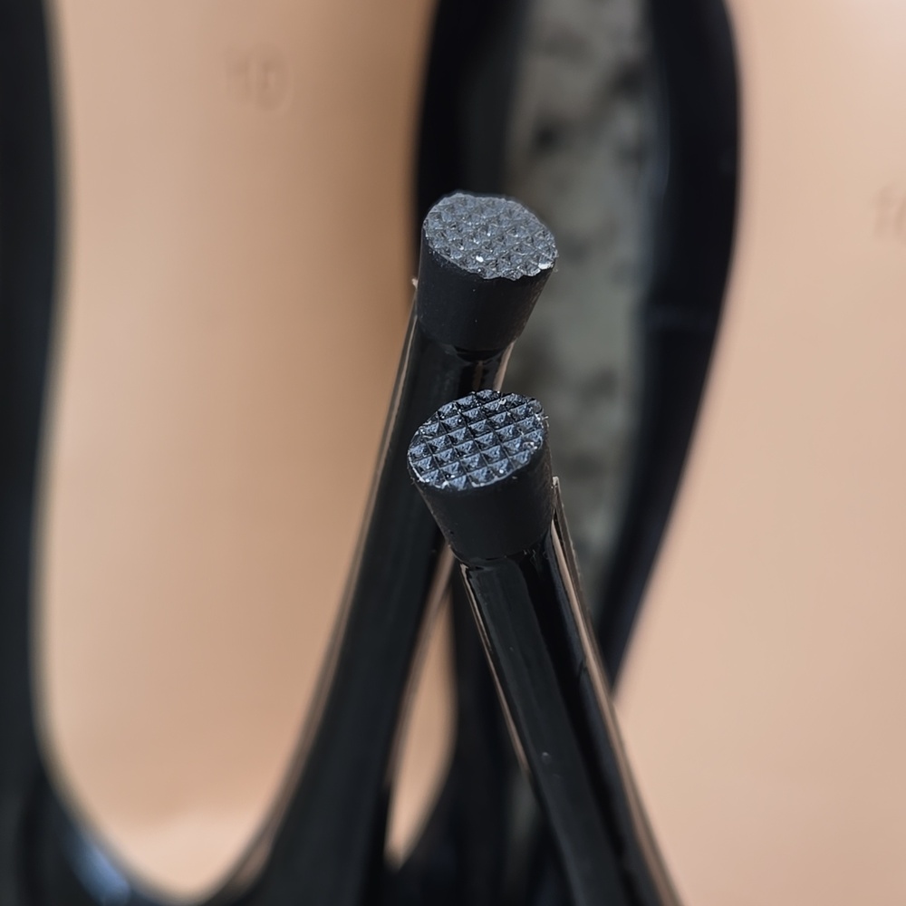 Elegant Black Shofoo Stiletto Heels - Picture 11 of 11